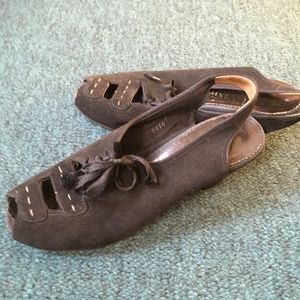 vintage heeled sandals